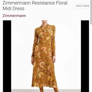 Zimmermann Dress Resistance Floral